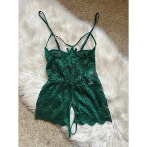 Fairy Lace Green Bow Sexy Lingerie